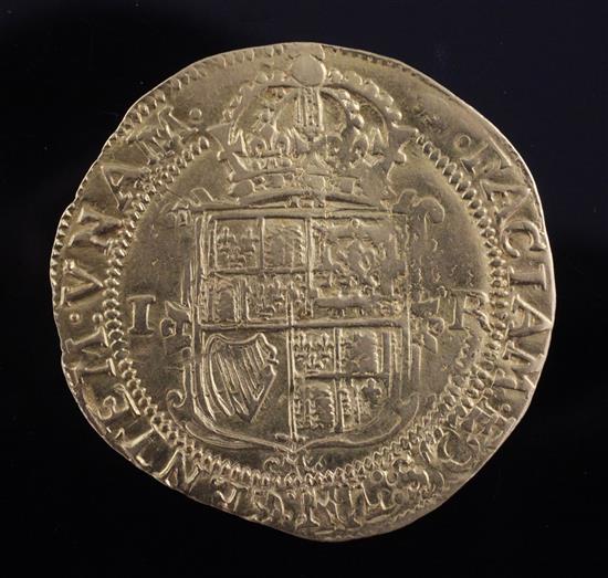 A James I gold Unite, circa 1715/6,